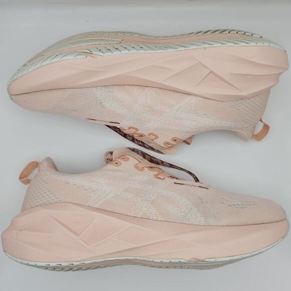 Asics Novablast 5 Breeze White Pink Womens 10 Running Shoes Sneakers - Picture 6 of 11
